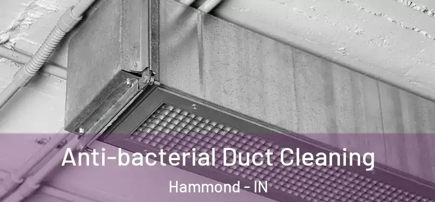 Anti-bacterial Duct Cleaning Hammond - IN