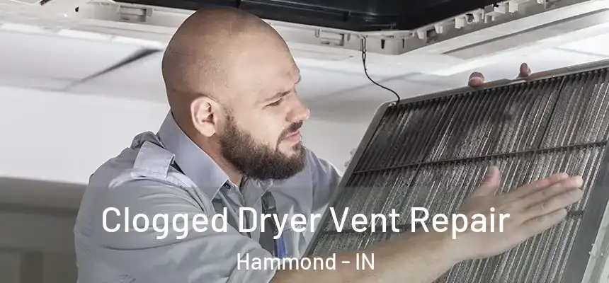 Clogged Dryer Vent Repair Hammond - IN